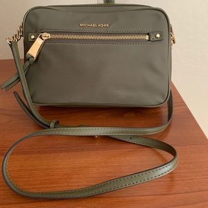 NWT Michael Kora olive crossbody